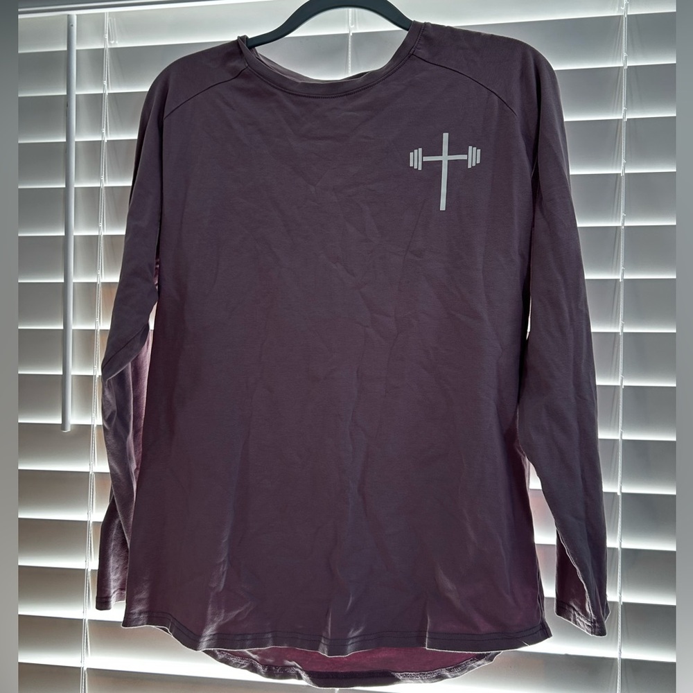 Holstrength Men's Purple Long Sleeve Shirt size M